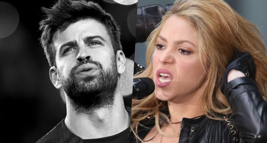 Piqué y Shakira, que según Jordi Martin está decepcionada de su ex Gerard.