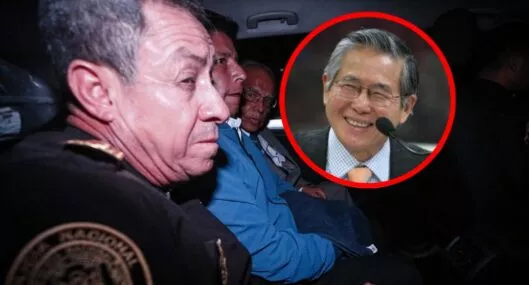 El presidente Pedro Castillo, siendo conducido a la misma cárcel donde está Alberto Fujimori.