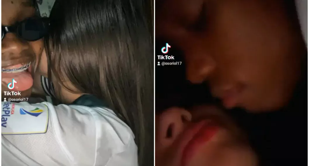 Linda Caicedo y su novia: video besándose y muy cariñosas.