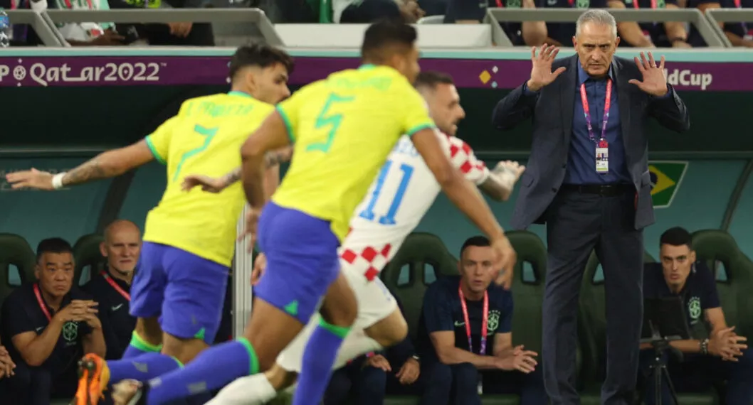 Tite deja de ser entrenador de Brasil después de eliminación de Qatar 2022.