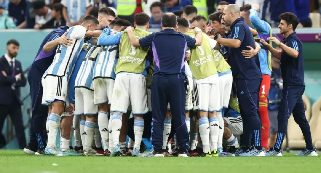 Foto de la Selección Argentina en Qatar 2022