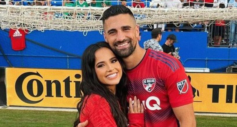 Becky G se casa con Sebastián Lletget, futbolista argentino que juega en la MLS