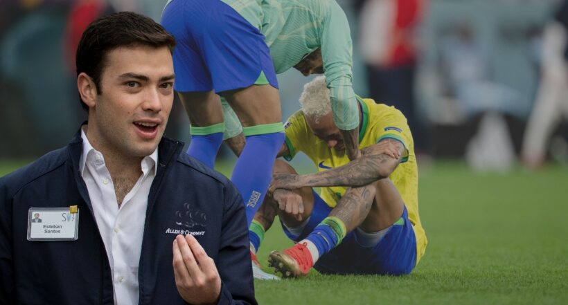 Esteban Santos, que criticó a Directv por narradores flojos en partidazo de Brasil vs. Croacia.