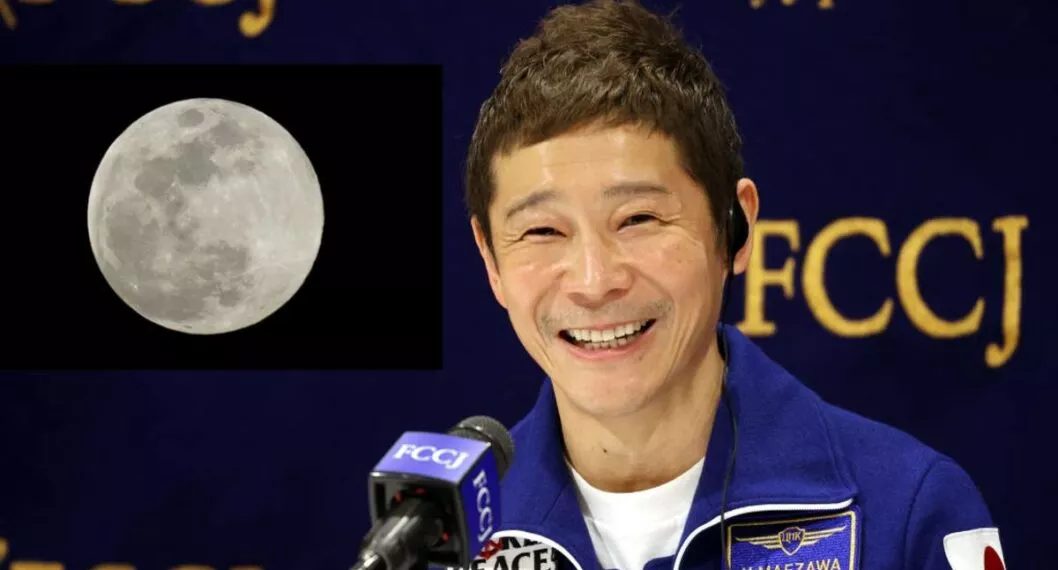 Foto de Yusaku Maezawa quien contó cuáles son los primeros famosos que irán a la Luna