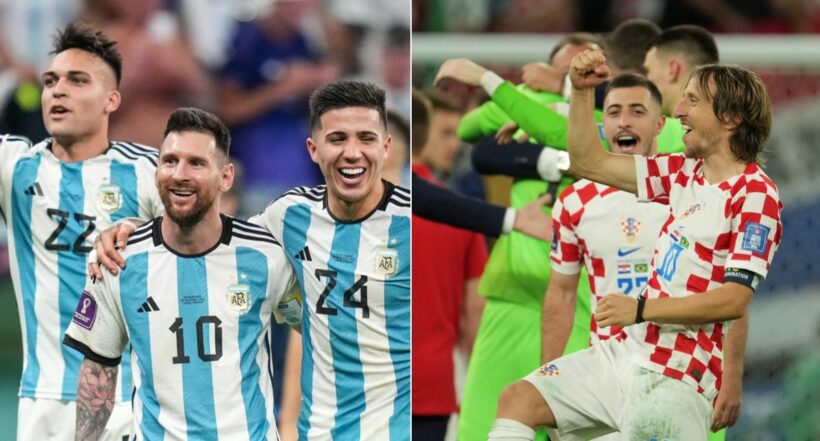 Argentina vs. Croacia en Qatar 2022: horario y canales para ver en Internet.