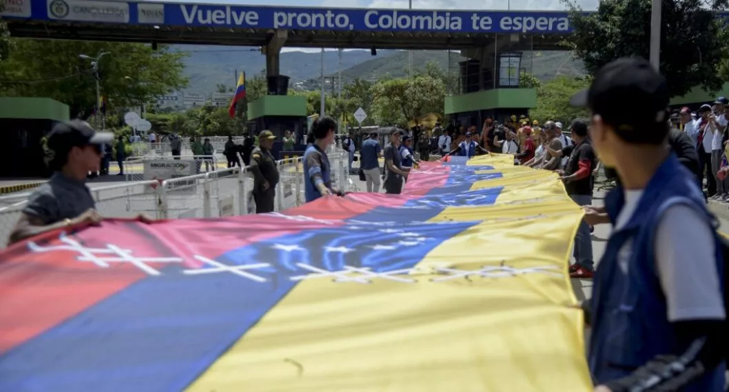 Reapertura fronteriza entre Colombia y Venezuela, durante el gobierno de Gustavo Petro.