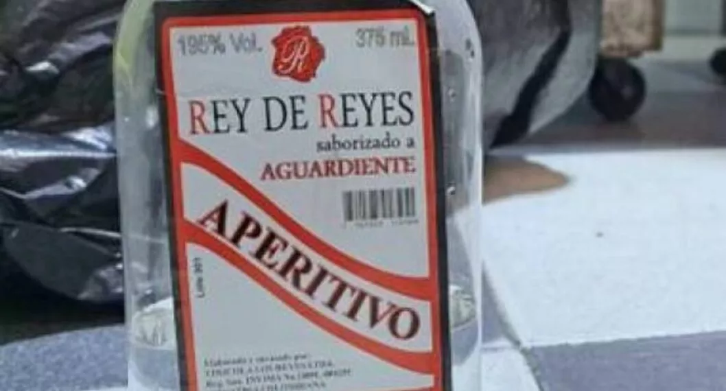 Rey de Reyes, licor adulterado que se vende en Bogotá y Soacha, es muy barato en tiendas y su precio aterra.