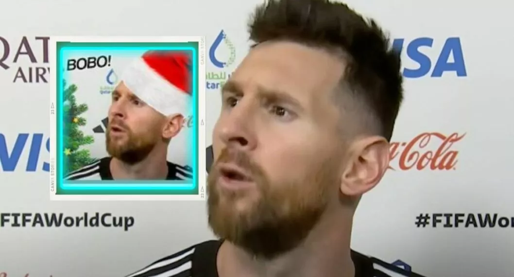 A la controversial frase de Lionel Messi de "¿Qué miras, bobo?" le sacaron una canción navideña. Las palabras del argentino han tenido mucha repercusión. 