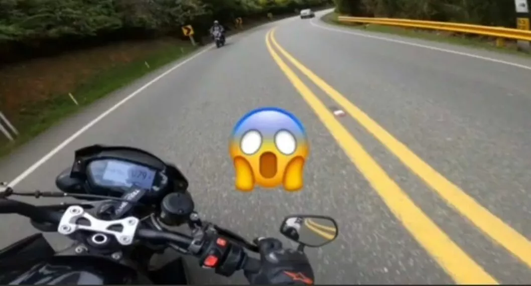 Medellín: motociclista casi causa accidente por ir a 185 km/h; grabó el video y dio declaraciones en sus redes sociales.
