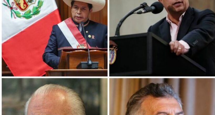 Andrés Pastrana y Mauricio Macri mandaron carta a la CIDH para rechazar peticiones de Gustavo Petro sobre situación de Pedro Castillo en  Perú.
