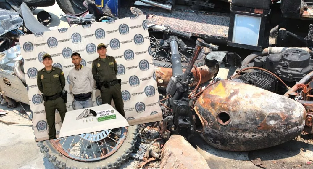 En Valledupar, atraparon a presunto ladrón y le incendiaron la moto