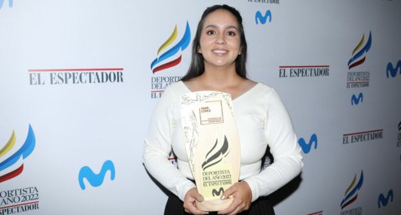 Sara López, oriunda de Pereira, se convirtió en la Deportista del Año 2022