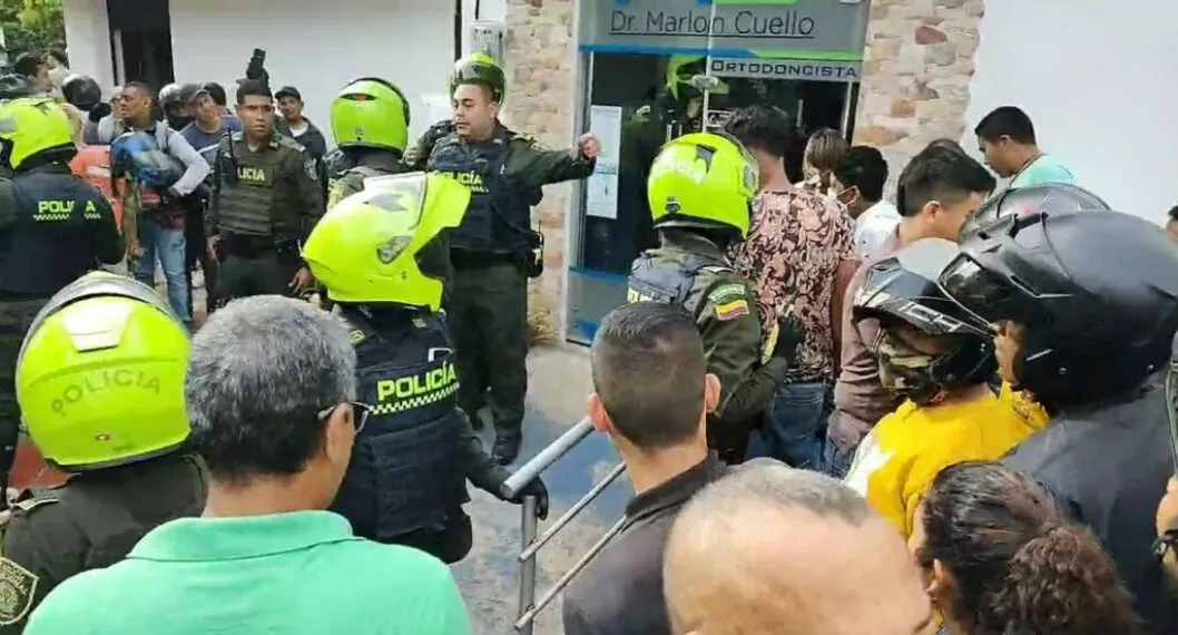 Robo en Valledupar a consultorio salió mal y murieron dos ladrones