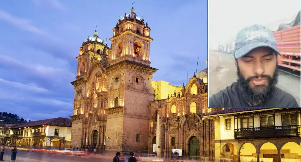 Foto de plaza central de Cusco, Perú, a propósito de turistas colombianos atrapados por crisis social