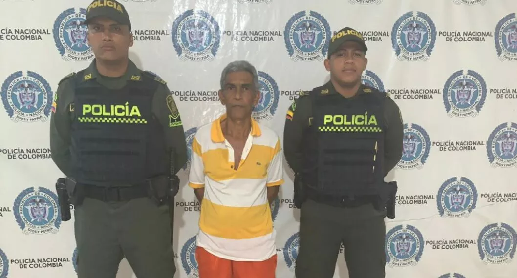 Valledupar: capturaron a Juvenal Alberto Padilla de 62 años, señalado de abusar a menor.