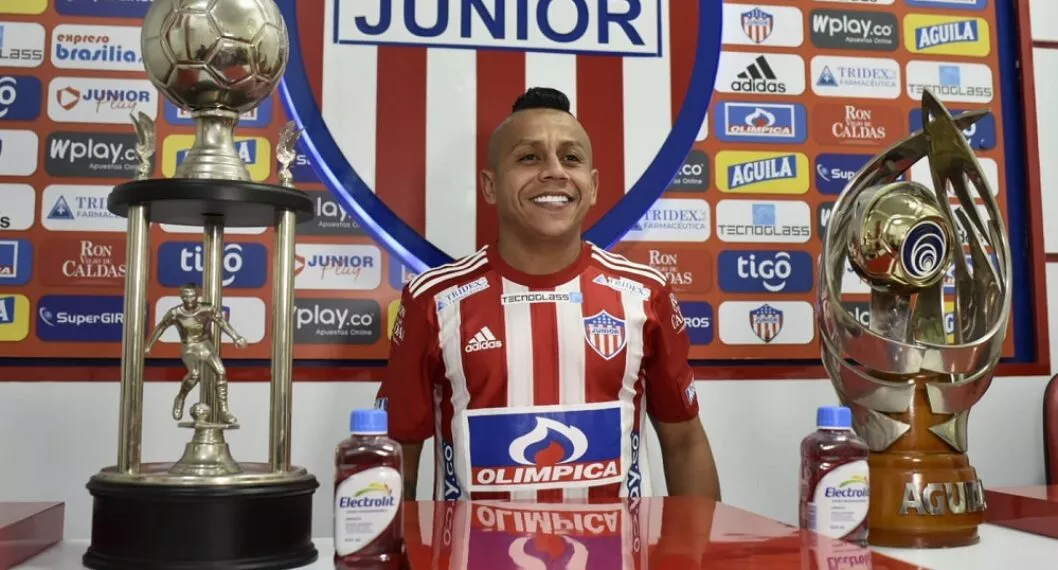 Vladimir Hernández, nuevo jugador de Junior de Brranquilla.