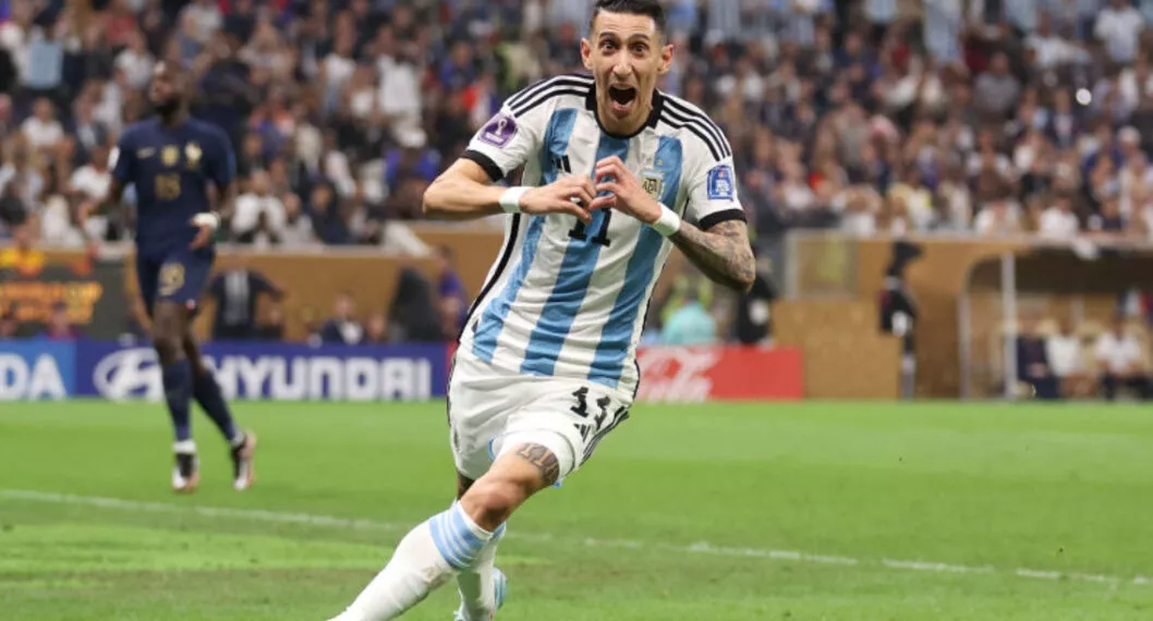 Di María, genio y figura de Argentina en la final: rompió en llanto por gol a Francia