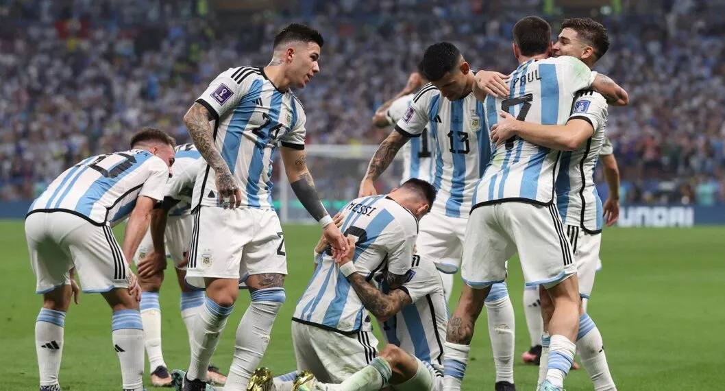 Argentina, campeón del mundo ganándole a Francia en penaltis hoy.
