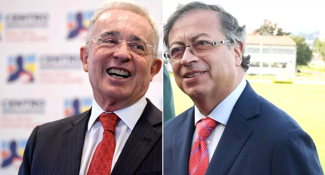 Álvaro Uribe y Gustavo Petro, en la Scaloneta por título de Argentina en Qatar 2022.