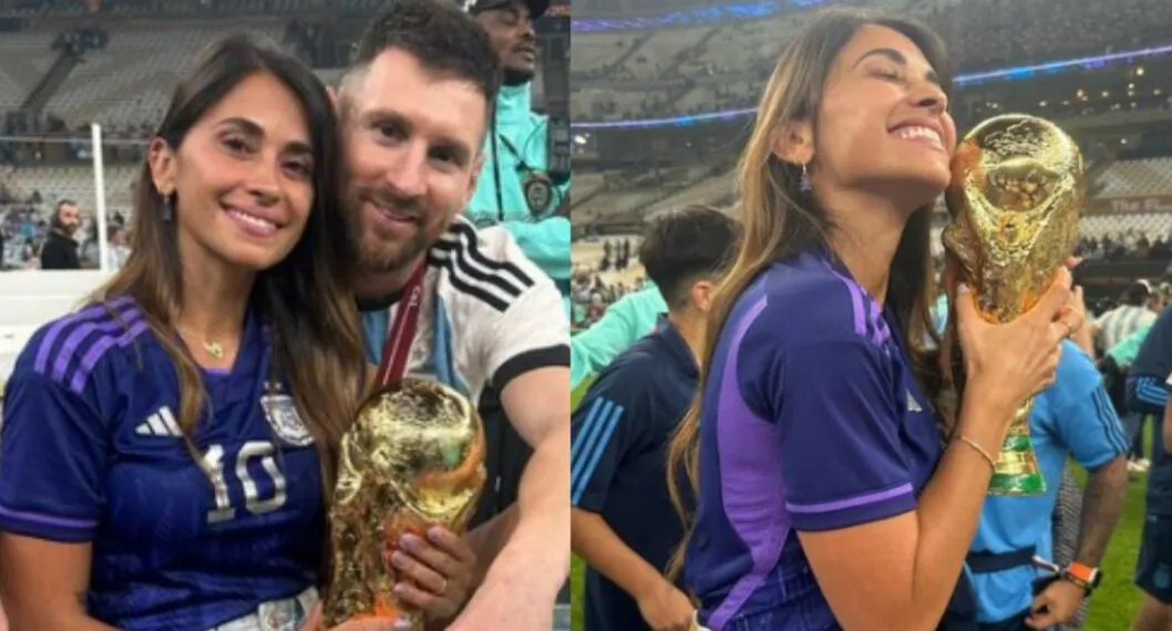Antonella Roccuzzo dedicó un emotivo mensaje a Lionel Messi por quedar campeón con Argentina en el Mundial de Qatar 2022.