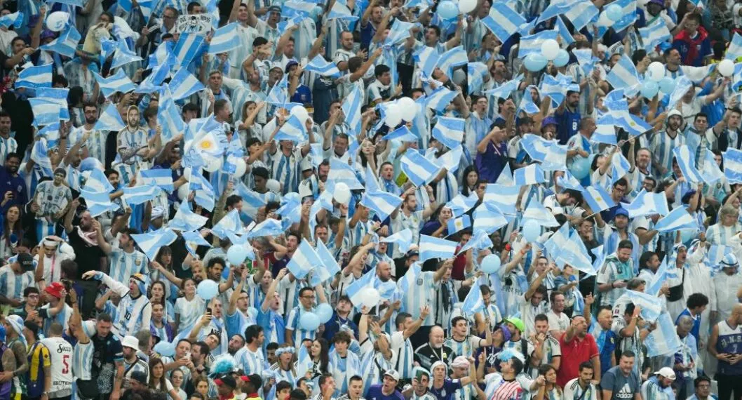 Hincha de Argentina mostró de más en Qatar 2022 y podría ser castigada