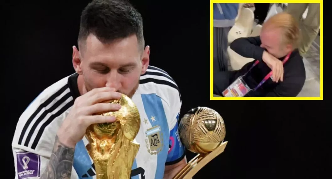 [Video] Periodista de Win Sports lloró como un bebé por Argentina campeón del Mundial