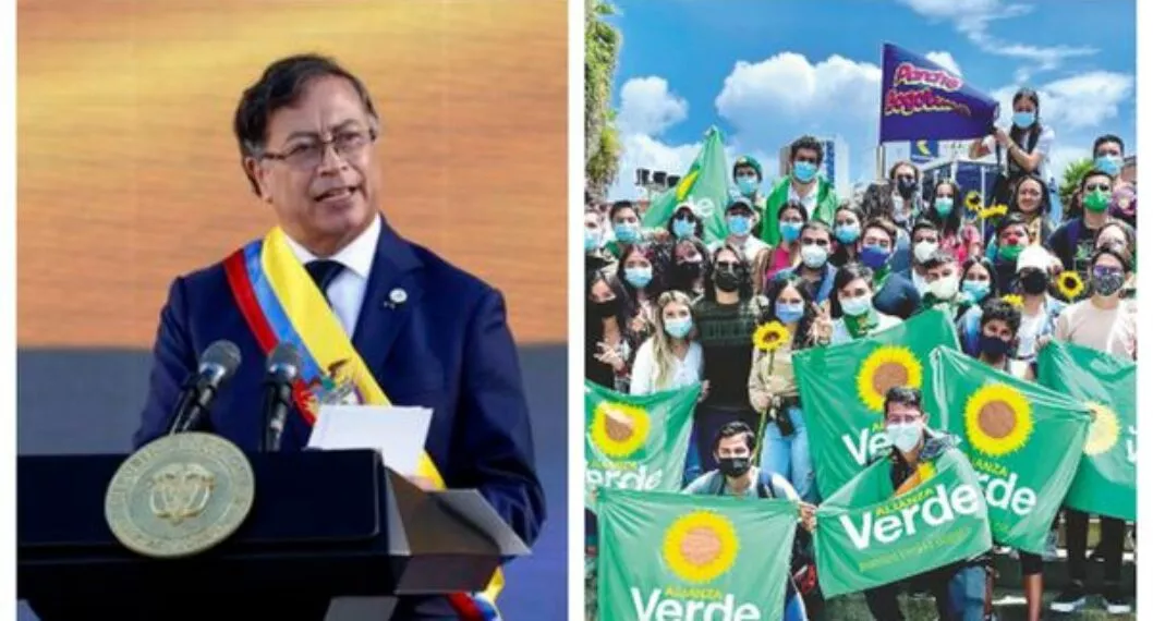 Catherine Juvinao y más congresistas del Partido Verde se quejan de Gustavo Petro, porque les habría aplazado reunión. 