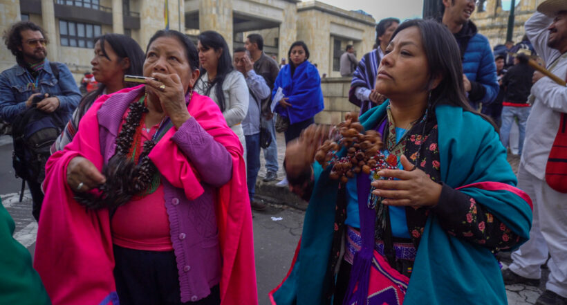 Bogotá:  indígenas embera se irían de la ciudad; fecha y lugares. 