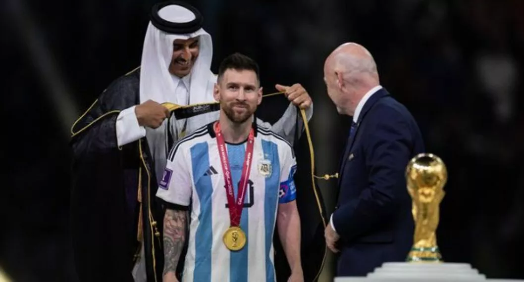 Capa del Emir de Catar a Lionel Messi y más curiosidades de la Copa del Mundo