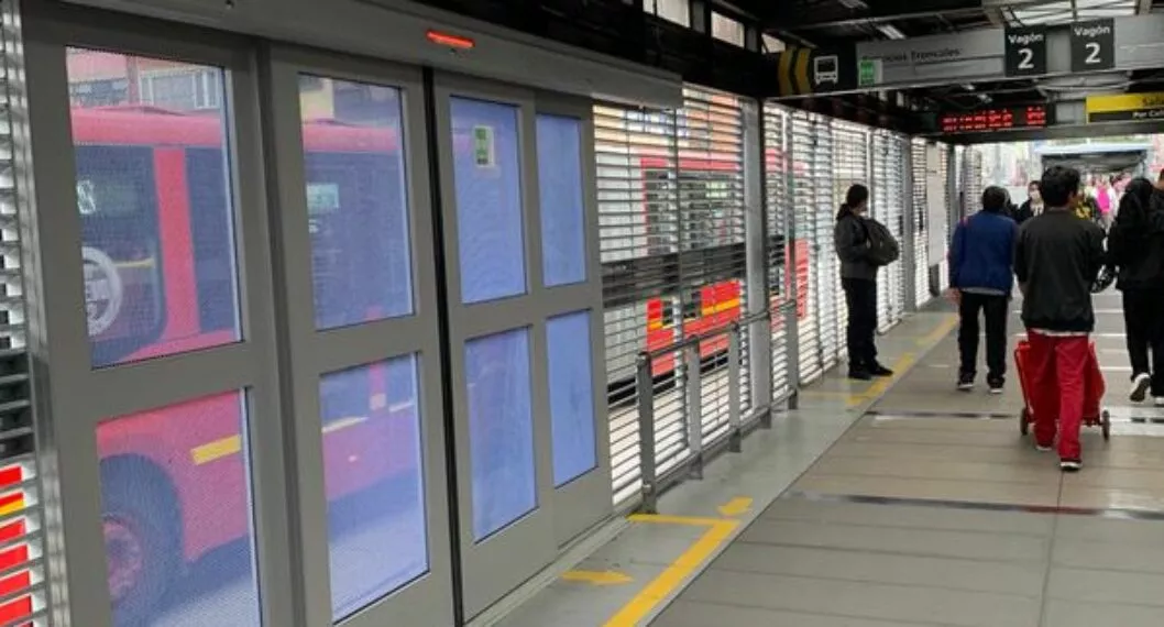 Transmilenio inicia instalación de puertas ‘antievasión’ en estaciones