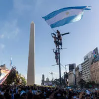 Cuánto mide el Obelisco y cómo es por dentro: Argentina festeja ser campeón del Mundial | Video de cómo es por dentro el Obelisco | Qué significa Obelisco