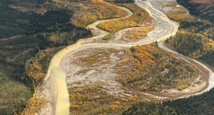 Los ríos de de Alaska se están tiñendo de naranja, ¿por qué?