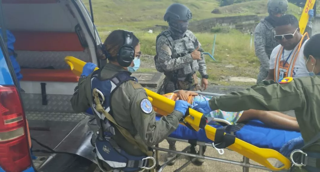 Fuerza Aérea salvó la vida de una menor indígena que fue atacada por serpiente