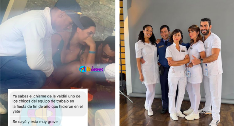 Actor de Enfermeras está delicado por caída en fiesta de Andrea Valdiri en yate