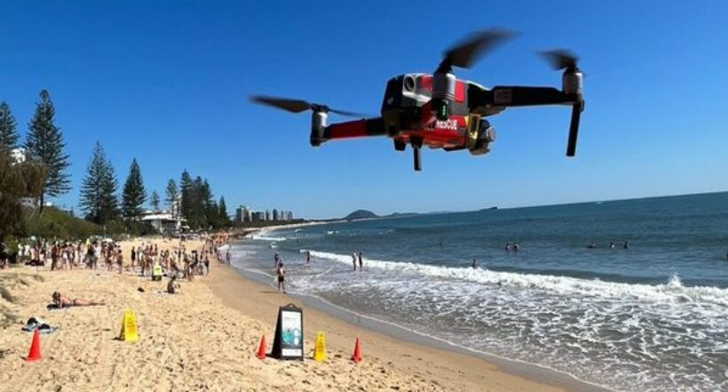 Los drones podrían mantener a salvo a bañistas y tiburones al mismo tiempo