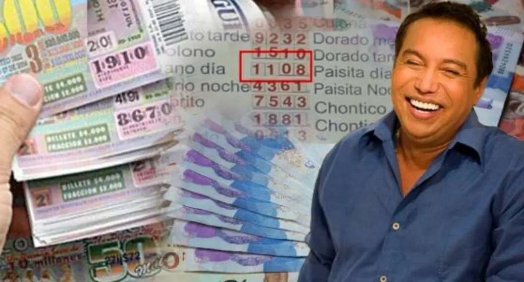 Diomedes Díaz hizo ganar lotería de Cruz roja de $ 5 mil millones a seguidor 