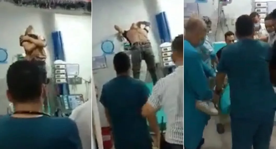 Hombre en Barranquilla habría quedado "poseído" después de ingerir alcohol y video es viral en redes.