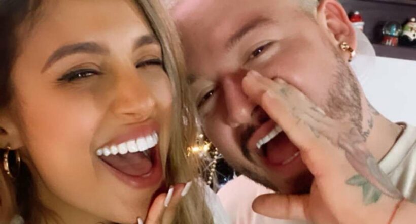 Foto de imitadores de JLo y J Balvin, en nota de Yo me llamo (Caracol): J Balvin y JLo dieron noticia de alegría especial (video)