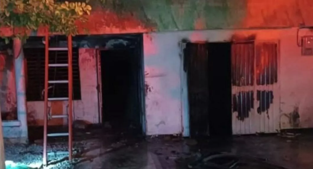 Incendio consumió almacén en Valledupar