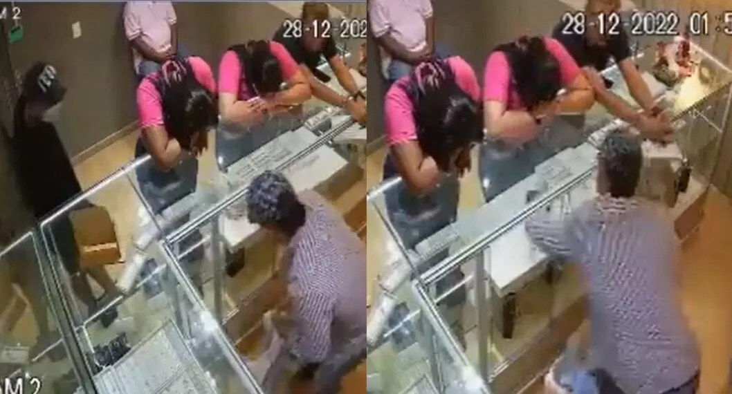 Este miércoles se registró una balacera en Cartagena por un robo a una joyería ubicada en un centro comercial. Los delincuentes fueron capturados.
