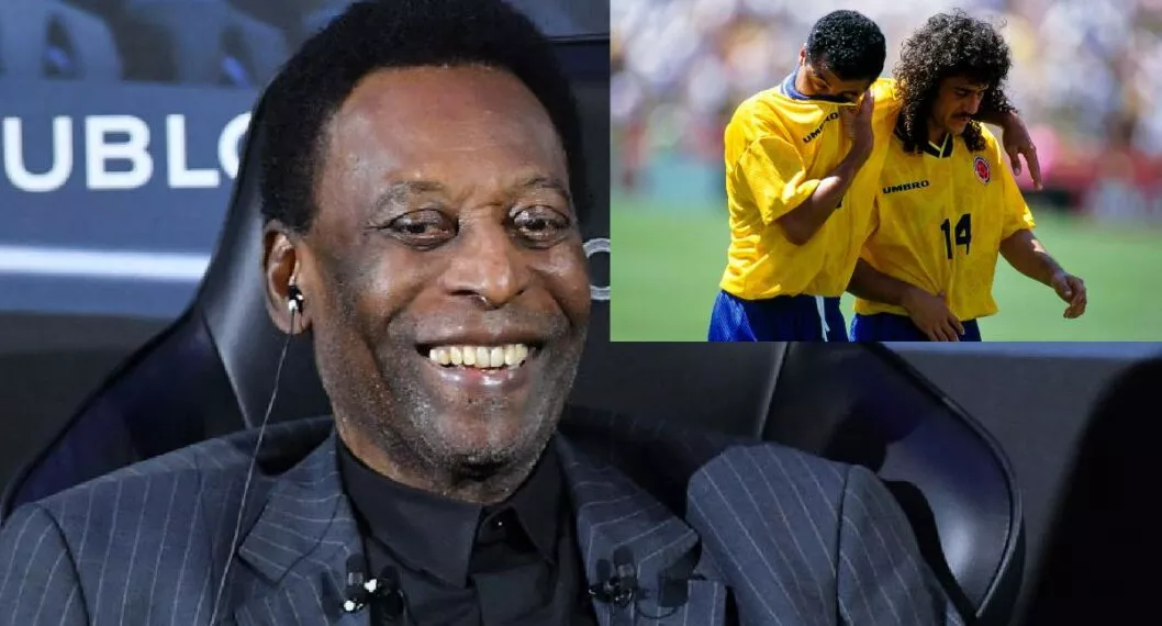 Foto de Pelé a propósito de cuando dijo que Selección Colombia era favorita en el Mundial EE. UU. 1994