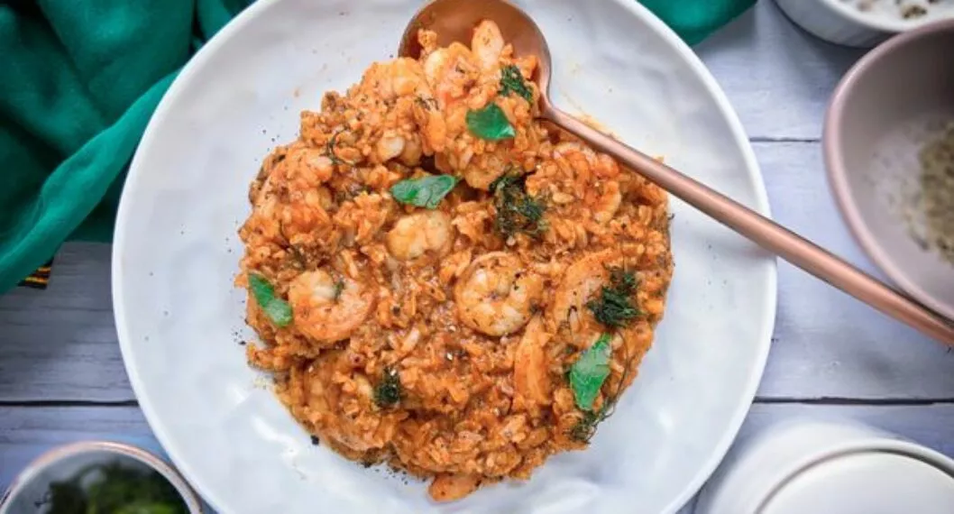 Cómo hacer un arroz con camarón, ideal para la cena de Año Nuevo
