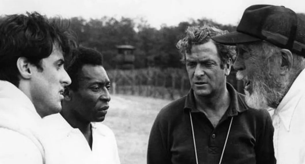 “Escape a la victoria”, la película en la que Pelé actuó con Sylvester Stallone