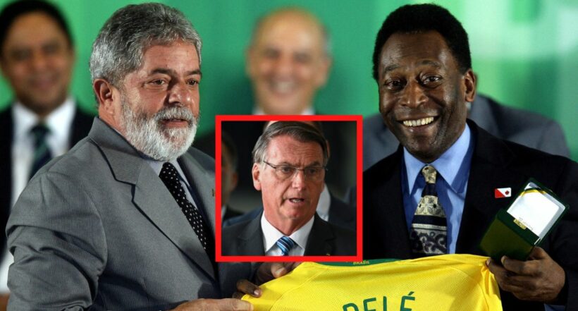 Pelé logró lo que nadie había podido hasta el momento y fue juntar a dos enemigos políticos como lo son Lula y Bolsonaro por la causa de su muerte. 