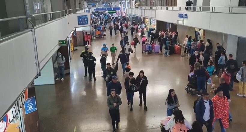Destinos para los que viajeros ya no encuentran pasajes en Terminal de Bogotá