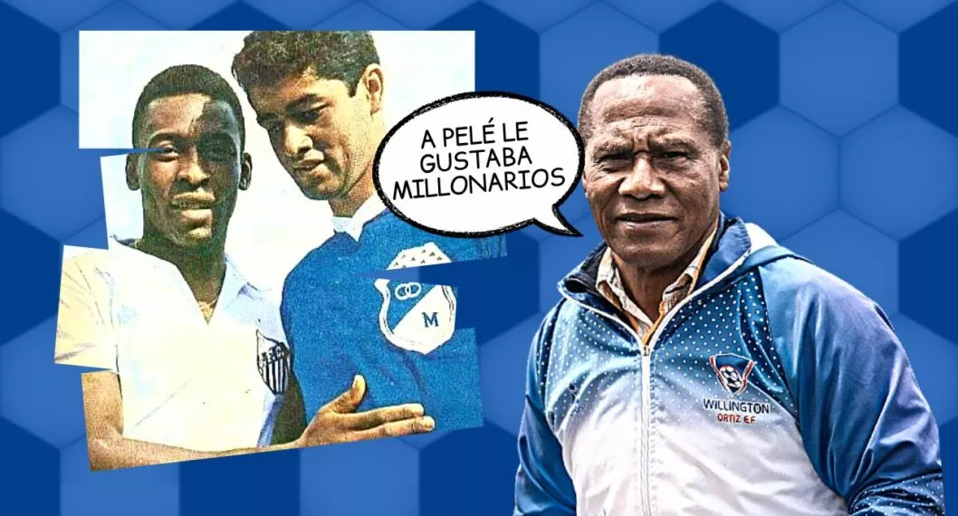 Willington Ortiz reveló que a Pelé le gustaba Millonarios y fútbol colombiano