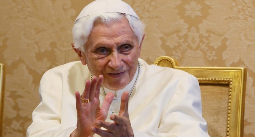 El papa emérito Benedicto XVI, fallecido este 31 de diciembre del 2022.