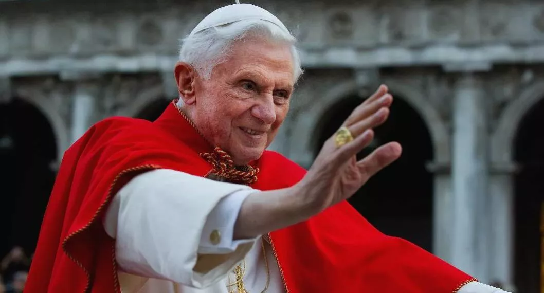 Foto de Benedicto XVI, en nota de Colombia sobre muerte de Benedicto XVI: cómo fue mensaje del Gobierno al Vaticano