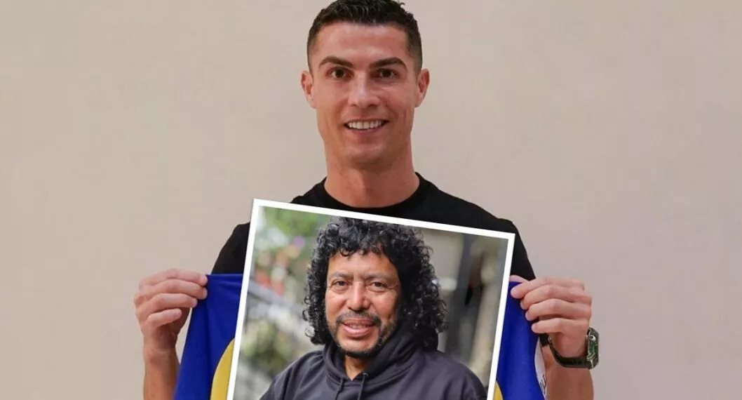 René Higuita, quien mediante sus redes sociales, le dio una inesperada pero calurosa bienvenida a Cristiano Ronaldo al equipo Al Nassr.