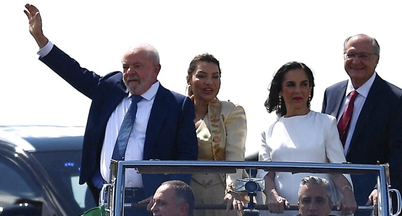 Posesión de Lula da Silva como presidente de Brasil